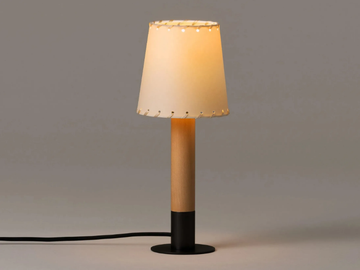 BÁSICA MÍNIMA - LED birch table lamp by Santa & Cole - view 2